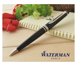 Шариковая ручка Waterman Expert 3, цвет: Black CT, стержень: Mblu