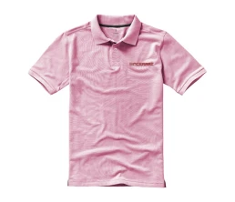 Calgary мужская футболка-поло с коротким рукавом, light pink
