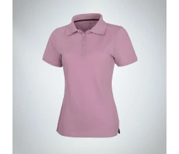 Calgary женская футболка-поло с коротким рукавом, light pink