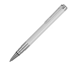 Ручка шариковая Waterman «Perspective Pure White CT M», белый/серебристый