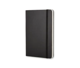 Записная книжка Moleskine Classic (нелинованный) в твердой обложке, Large (13х21см), черный