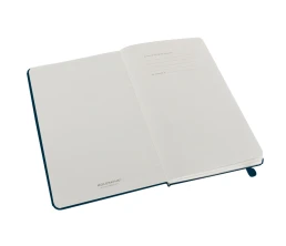 Записная книжка Moleskine Classic (нелинованный) в твердой обложке, Large (13х21см), голубой сапфир