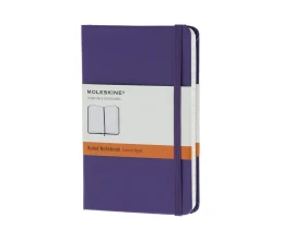 Записная книжка Moleskine Classic (в линейку) в твердой обложке, Pocket (9x14см), фиолетовый