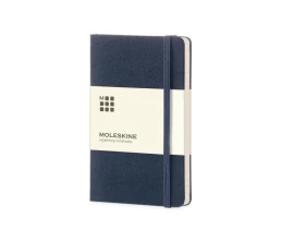 Записная книжка Moleskine Classic (в линейку) в твердой обложке, Large (13х21см), синий