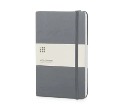 Записная книжка Moleskine Classic (в линейку) в твердой обложке, Large (13х21см), серый