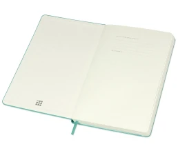 Записная книжка Moleskine Classic (в линейку) в твердой обложке, Large (13х21см), морская волна