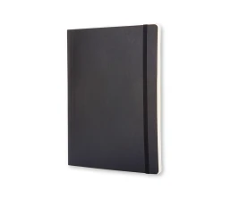 Записная книжка Moleskine Classic Soft (в линейку), ХLarge (19х25 см), черный