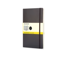 Записная книжка Moleskine Classic Soft (в клетку), Pocket (9x14 см), черный