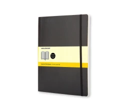 Записная книжка Moleskine Classic Soft (в клетку), ХLarge (19х25 см), черный