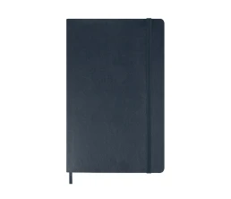 Записная книжка Moleskine Classic Soft (в линейку), Large (13х21см), сапфировый синий