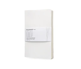 Записная книжка Moleskine Volant (в линейку, 2 шт.), Large (13х21см), белый