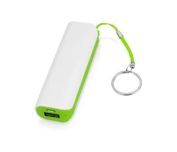 Портативное зарядное устройство (power bank) Basis, 2000 mAh, зеленое яблоко