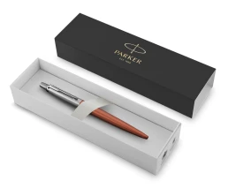 Шариковая ручка Parker Jotter Essential, Chelsea Orange CT, стержень: Mblue