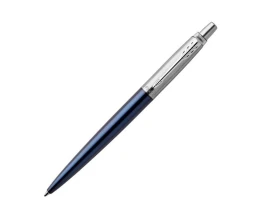 Шариковая ручка Parker Jotter Essential, Royal Blue CT, стержень: M, цвет чернил : blue или black