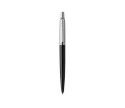 Шариковая ручка Parker Jotter Essential, Satin Black CT, стержень: M, цвет чернил : blue или black