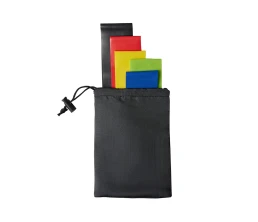 Набор спортивных резинок Crane, черный