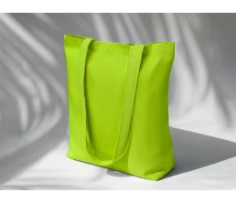 Сумка из плотного хлопка «Carryme 200», зеленое яблоко