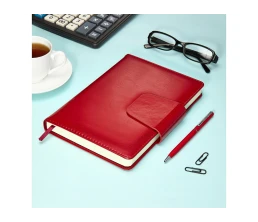 Ежедневник А5 недатированный «Prestige», красный