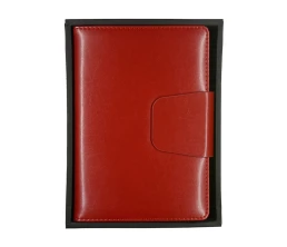 Ежедневник А5 недатированный «Prestige», красный