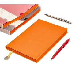 Ежедневник А5 недатированный «Mercury», оранжевый