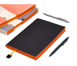 Ежедневник А5 недатированный «Mercury», темно-синий Navy