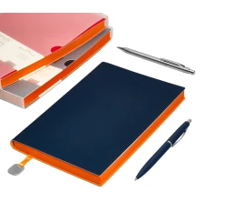 Ежедневник А5 недатированный «Mercury», темно-синий