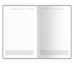 Ежедневник А5 недатированный «Mercury», красный