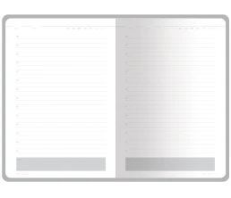 Ежедневник А5 недатированный «Mercury», коричневый