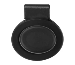 Ручка металлическая шариковая «Ellipse» овальной формы, серебристый/черный