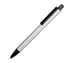 Ручка металлическая шариковая «Ellipse» овальной формы, серебристый/черный