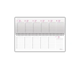 Планинг ГР. датированный «Sidney Nebraska» 2026, синий