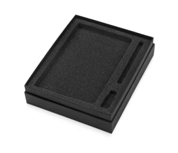 Подарочный набор Q-edge с флешкой, ручкой-подставкой и блокнотом А5, красный