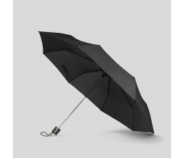 Зонт складной "Columbus", механический, 3 сложения, с чехлом, черный