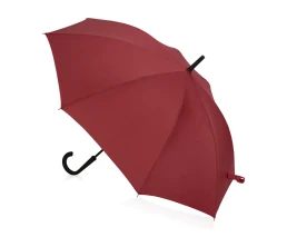 Зонт-трость Bergen, полуавтомат, бордовый