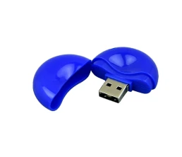 USB 2.0- флешка промо на 32 Гб круглой формы