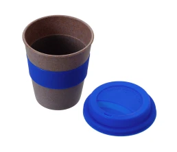 Стакан с силиконовой крышкой 