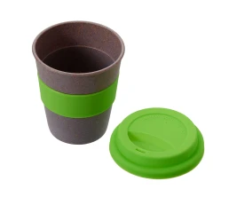 Стакан с силиконовой крышкой 