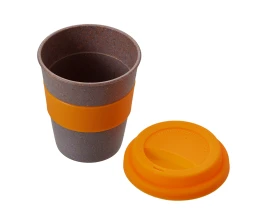 Стакан с силиконовой крышкой 