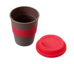 Стакан с силиконовой крышкой 