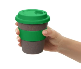 Стакан с силиконовой крышкой 