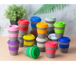 Стакан с силиконовой крышкой 