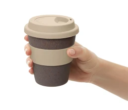 Стакан с силиконовой крышкой 