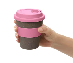 Стакан с силиконовой крышкой 