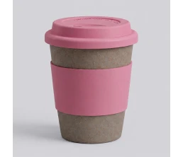 Стакан с силиконовой крышкой "Cafe", dust pink