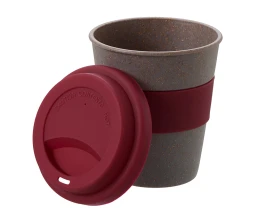 Стакан с силиконовой крышкой 