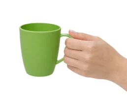 Кружка из пшеничного волокна Morning, 400 мл, зеленый