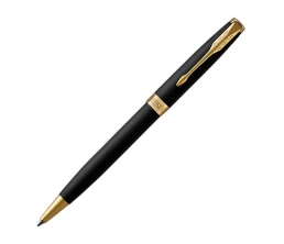 Ручка шариковая «Parker Sonnet Core Matte Black GT», черный/золотистый
