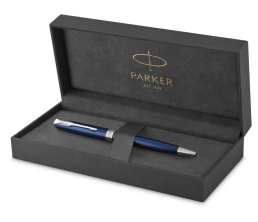 Ручка шариковая «Parker Sonnet Core Subtle Blue CT», синий/серебристый