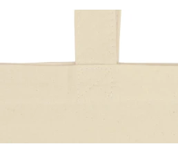 Складная хлопковая сумка для шопинга «Gross» с карманом, 180 г/м2