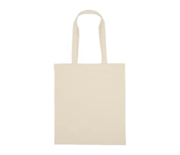 Складная хлопковая сумка для шопинга «Gross» с карманом, 180 г/м2